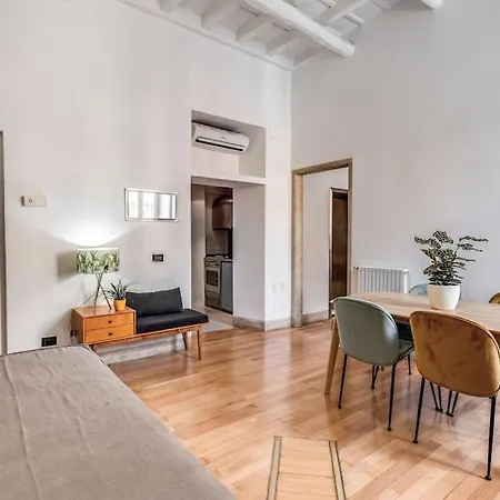 公寓 Trastevere At Piazza Giuditta Arcuati *