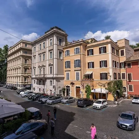 Trastevere At Piazza Giuditta Arcuati 公寓 *